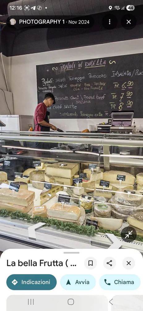 Il banco formaggi